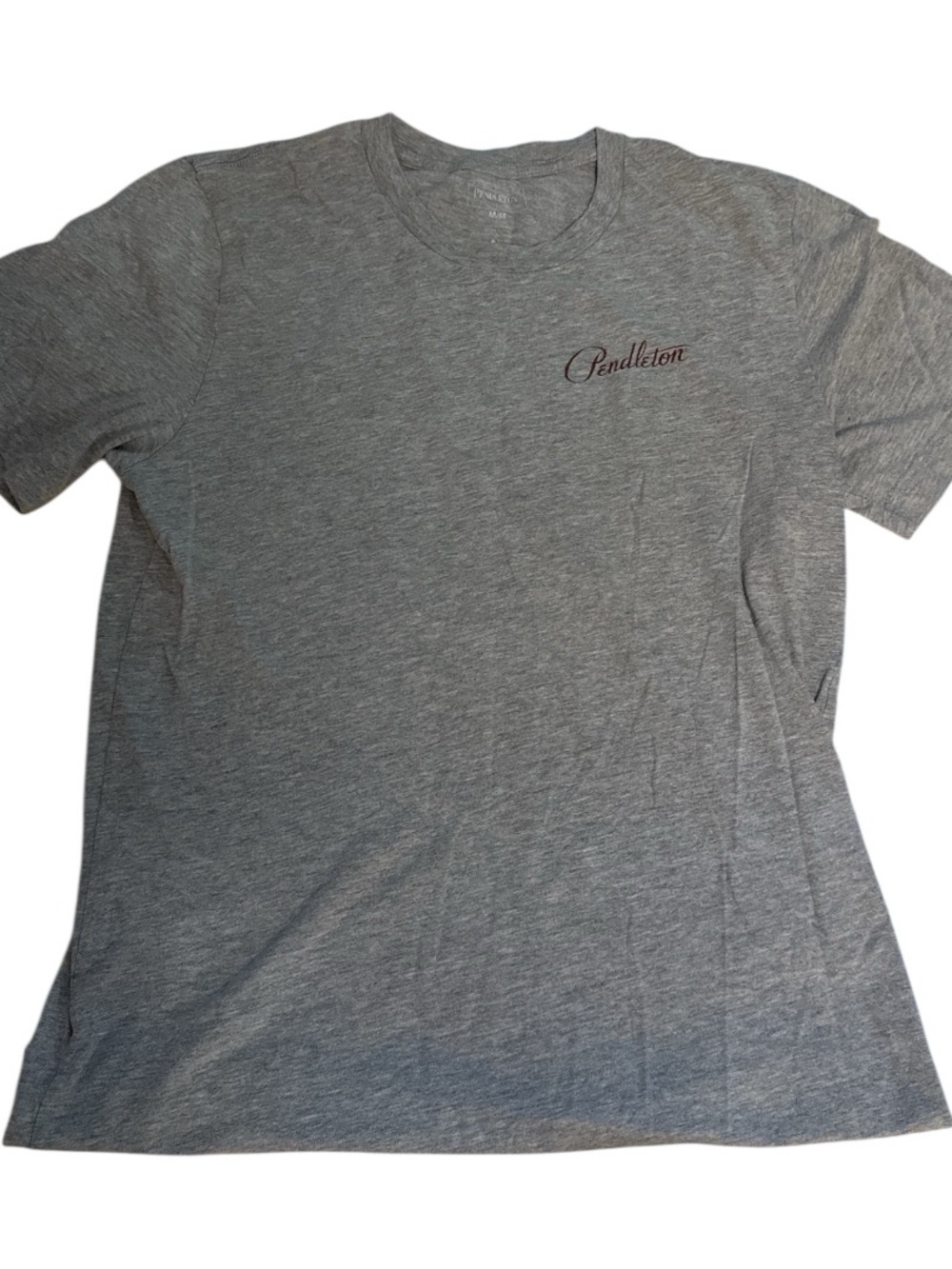 Pendleton Trapper Peak Bison Heather Gray  Tee - Picture 2 of 4